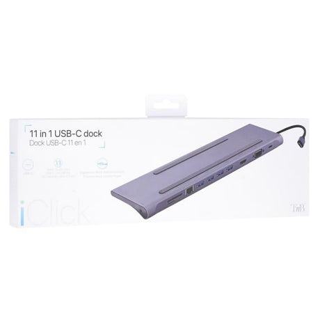 EAN 3303170099636 - T'nB DOCKUSBC11 base para portátil y replicador de puertos Alámbrico USB 3.2 Gen 1 (3.1 Gen 1) Type-C Pla imagen 6