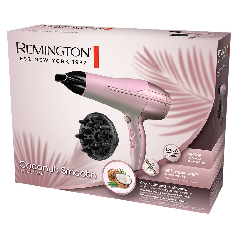 EAN 5038061112795 - Remington D5901 secador 2200 W Rosa imagen 4