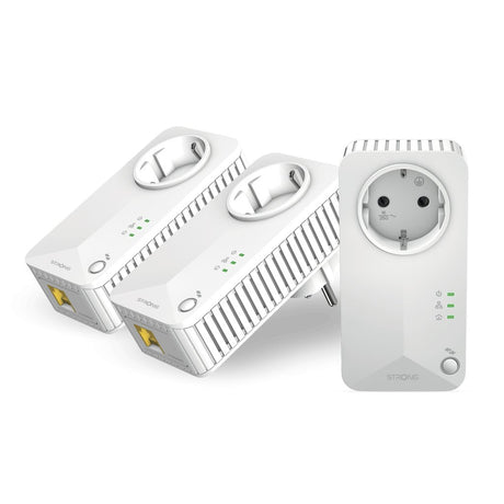 EAN 9120072375231 - Strong Powerline 600 Triple Pack EU V2 600 Mbit/s Ethernet Blanco 3 pieza(s) imagen 1