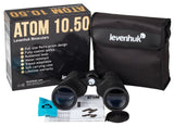 Prismaticos Levenhuk Atom 10x50 Bk-7 Porro Negro