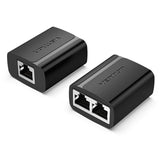 EAN 6922794747814 - Vention IPTB0 cambiador de género para cable RJ-45 2 x RJ-45 Negro imagen 1