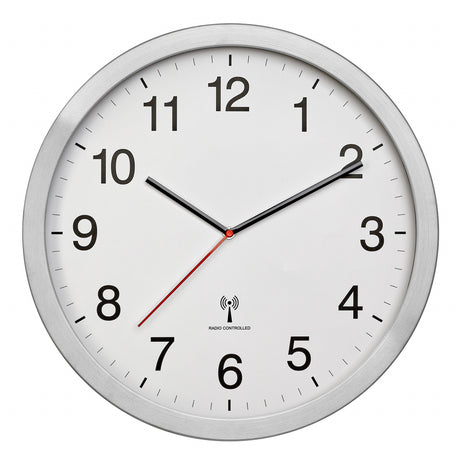 EAN 4009816038074 - TFA-Dostmann 60.3545.02 reloj de mesa o pared Reloj analógico Alrededor Aluminio, Blanco imagen 1