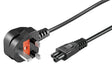 EAN 5705965915110 - Microconnect PE090818 cable de transmisión Negro 2 m Enchufe tipo G C5 acoplador imagen 1