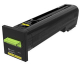 EAN 0734646587372 - Lexmark 72K2XYE cartucho de tóner 1 pieza(s) Original Amarillo imagen 1