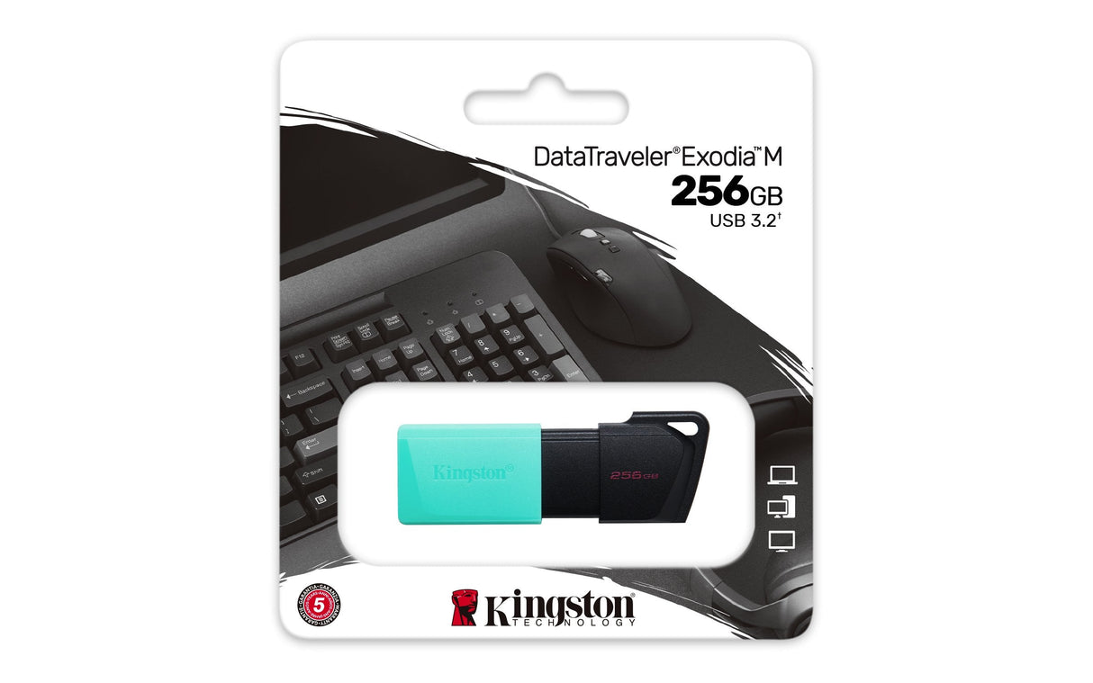 Pendrive 256gb Kingston Datatraveler Exodia M Usb 3.2