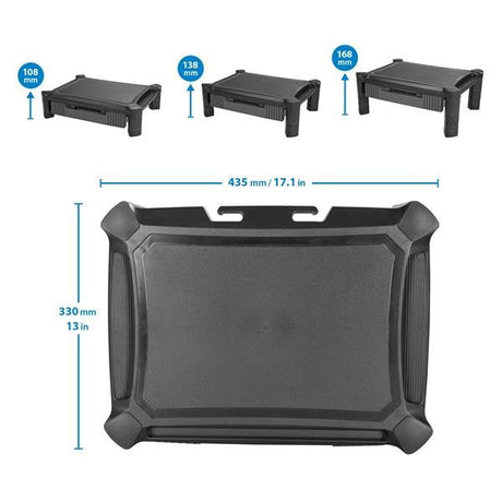 EAN 0065030870269 - StarTech.com MONSTADJD soporte para monitor 81,3 cm (32") Escritorio Negro imagen 7
