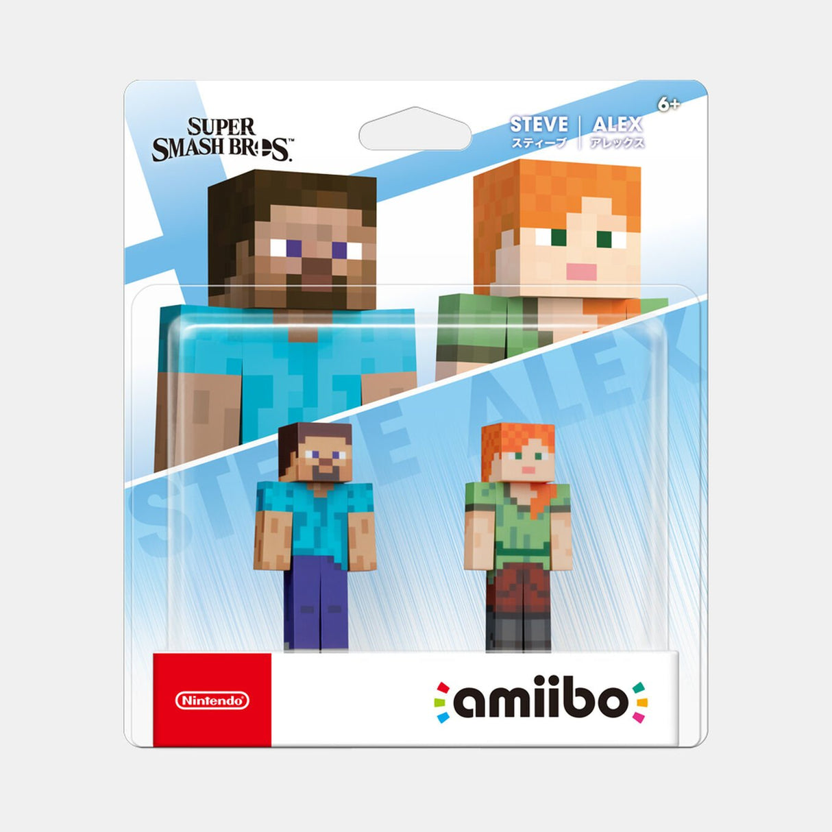 Nintendo Amiibo Steve & Alex Super Smash Bros. Collection