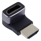 Inline® Hdmi Adapter, Hdmi A Plug / Socket, 90° Up, 8k Uhd