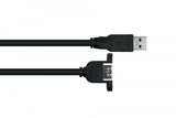 Kabelmeister Usb3.0 Extensión. A St.-A Montaje Ul Negro 3m