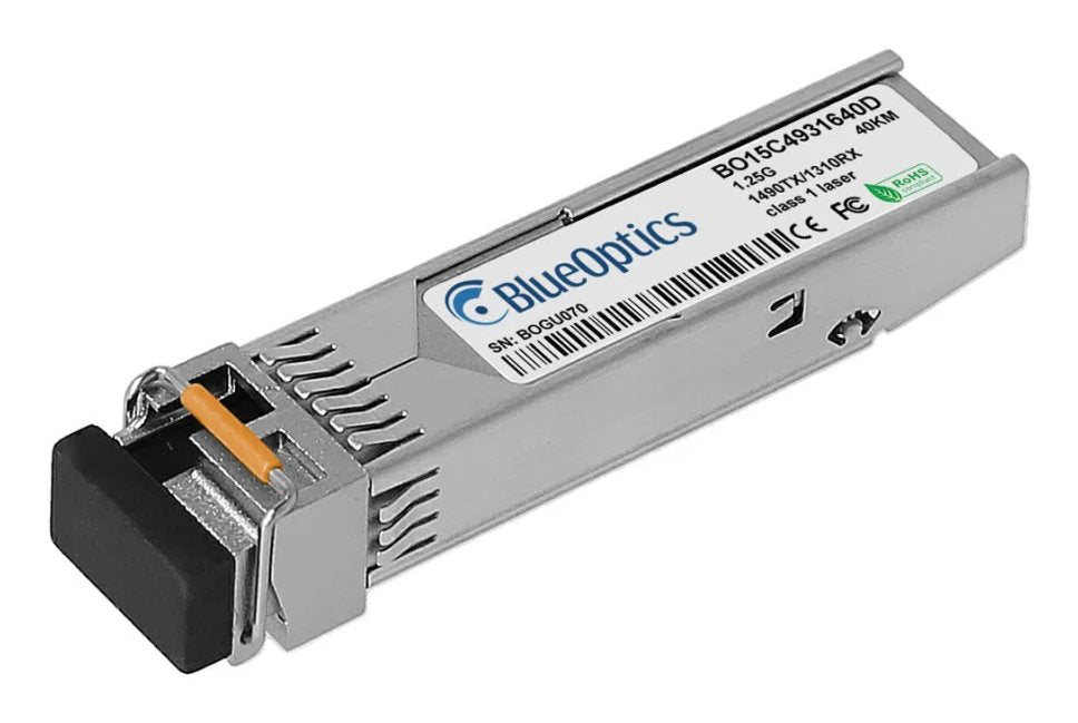 Blueoptics Bo15c4931640din Bidi Sfp Transceiver 1000base-Bx-D 40km Industrial