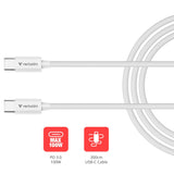 Verbatim Usb-Kabel Essentials, Usb 2.0, Usb-C/Usb-C, Tpe