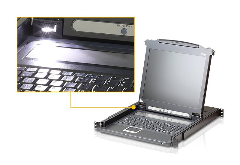 19" Lcd Console (Usb - Ps/2 Vga)