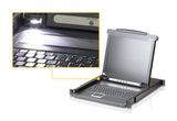 EAN 4710469343193 - ATEN CL1000N consola de rack 48,3 cm (19") 1280 x 1024 Pixeles Metal, Plástico Negro 1U imagen 4