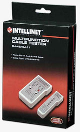 EAN 0766623351898 - Intellinet 351898 comprobador de cables de red Comprobador de cables UTP/STP Gris, Blanco imagen 6