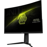 Monitor  Gaming Msi Mag 321cupdfde 31.5 "Negro, Ultrahd/4k, Rápido, Va, Curvado, Dual Modo 160/320 Hz, Usb-C, Panel De 320hz 9s6-3dc54a-032