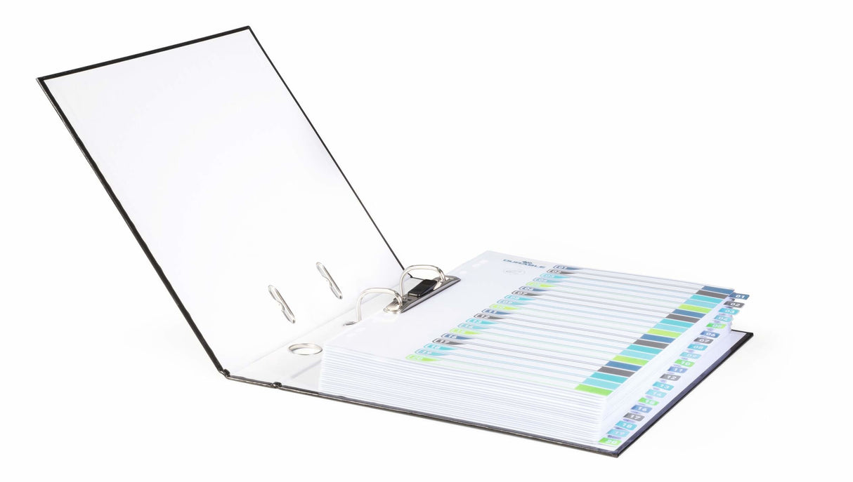 Durable 679727 Lengüeta De Índice Separador En Blanco Con Pestaña Polipropileno (Pp) Multicolor