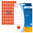 EAN 4008705023429 - HERMA 2342 etiqueta autoadhesiva Rectángulo redondeado Rojo 1792 pieza(s) imagen 1
