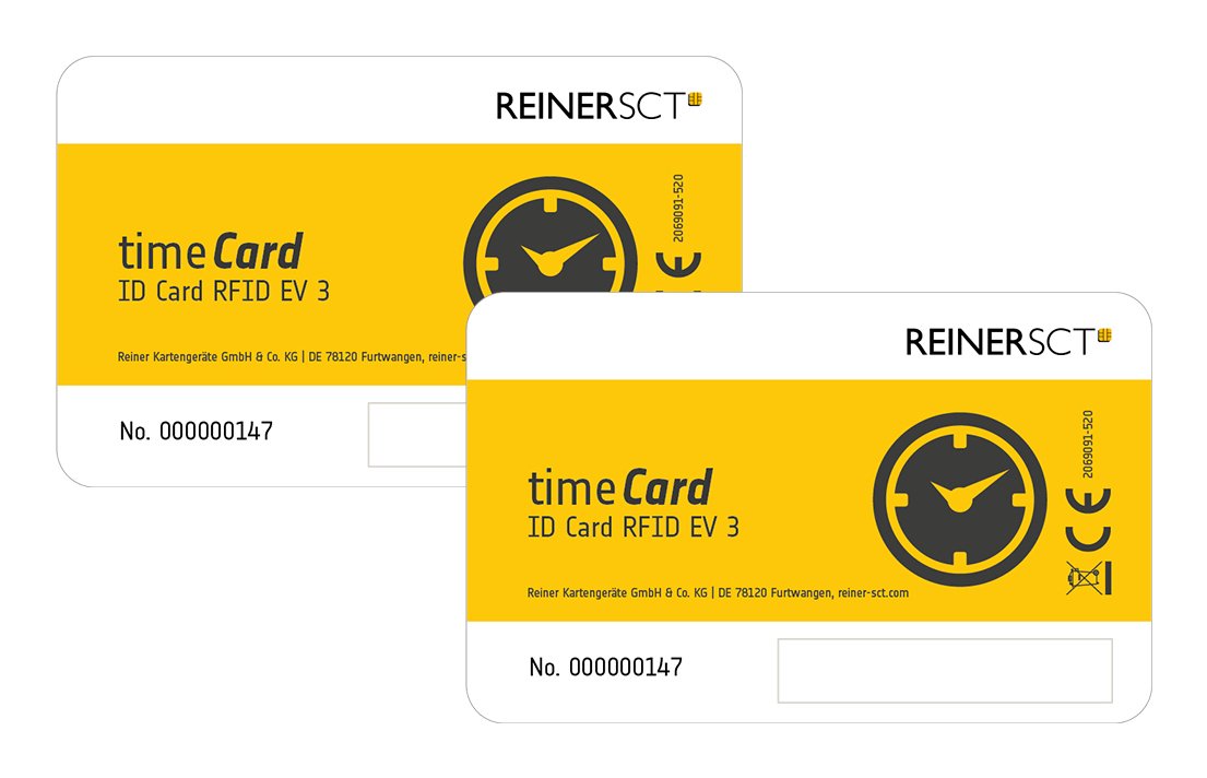 Reinersct Timecard Premium Chipkarte 25 Des