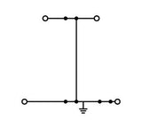 Wago 2002-2207 Doppelstockklemme, 4-Leiter-Schutzleiter-Klemme,2,5 Mm