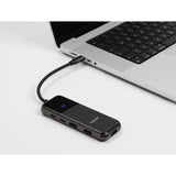 Usb Type-C Estación De Acoplamiento 4k - Hdmi Usb Hub Sd - Micro Sd Slot Pd 3.0 85 W Oberfläche De Templado Cristal
