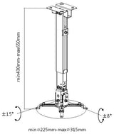 Equip Soporte De Proyector Inclinable Para Techo O Pared 430-650mm Hasta 20kgs Blanco