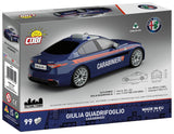 Cobi Giulia Quadrifoglio Carabinieri (Massstab 1:35) Cobi-24654