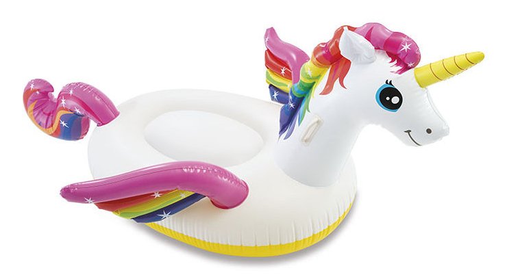 Colchoneta Hinchable 101x140x97cm Modelo Unicornio. Intex