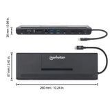 EAN 0766623153478 - Manhattan 153478 base para portátil y replicador de puertos Alámbrico USB 3.2 Gen 1 (3.1 Gen 1) Type-C Ne imagen 10