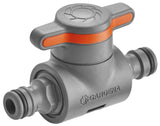 Acoplamiento Gardena Con Válvula De Control (Gris/Naranja)18266-50