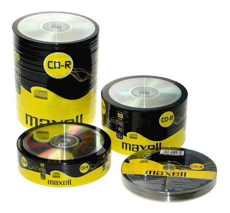 EAN 4902580343675 - Maxell MAX27051 CD en blanco CD-R 700 MB 52x 50 pieza(s) imagen 1