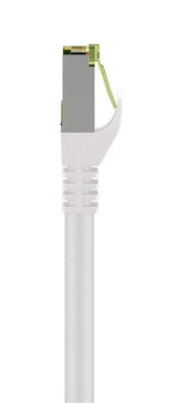 Goobay Ghmt-Zertifiziertes Cat 8.1 3m Cable De Red, S Ftp (Pimf), Blanco
