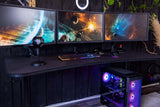 Arozzi Arena Gaming Desk - Dark Grey