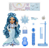 Muñeca  Entretenimientos Rainbow High Winter Wonderland - Bella (Azul), Muñeca 120834-Euc