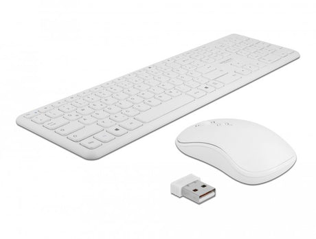 EAN 4043619127030 - DeLOCK 12703 teclado Ratón incluido Universal RF inalámbrico QWERTZ Alemán imagen 1