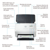 EAN 0193905029969 - HP ScanJet Enterprise Flow 5000 s5 Escáner alimentado con hojas 600 x 600 DPI A4 Blanco imagen 4