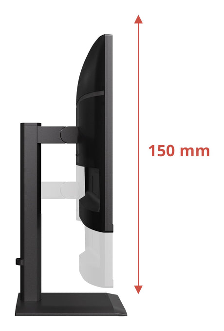 EAN 4038986143158 - AOC E4 X24E4U pantalla para PC 61 cm (24") 1920 x 1200 Pixeles Full HD LED Negro imagen 4