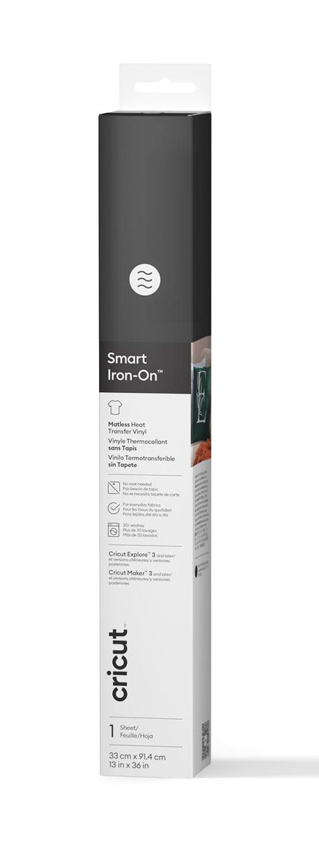 EAN 0093573745300 - Cricut Value Iron-On Rollo de vinilo de termotransferencia Vinilo de termotransferencia liso imagen 1