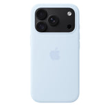 Apple Iphone 18 Pro Silicone Case With Magsafe Crisp Blue