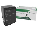 Lexmark Cs/Cx 827 Cartucho De Tóner Negro Retornable