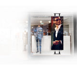 Twin Pole Floor Celling Mount Bt7807, Base, Black, 200 Kg,