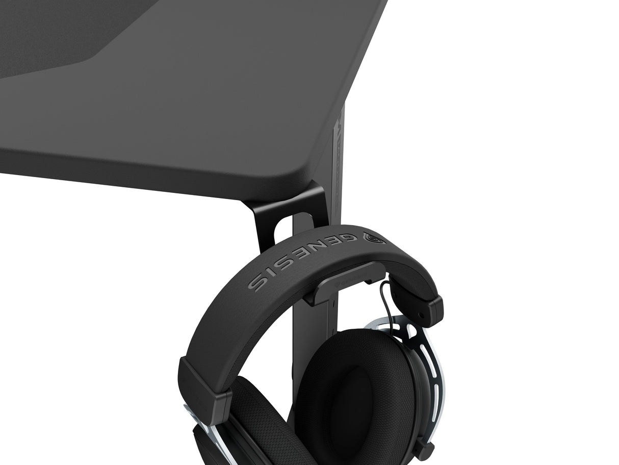 Mesa Gaming Genesis Holm Modular 120 Rgb Negro 120x75 Cm