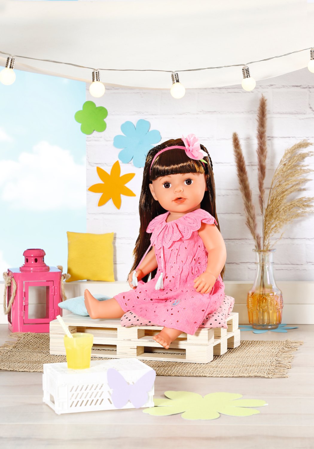 Baby Born® Trend Blumenkleid 43cm, Puppenzubehör 832684