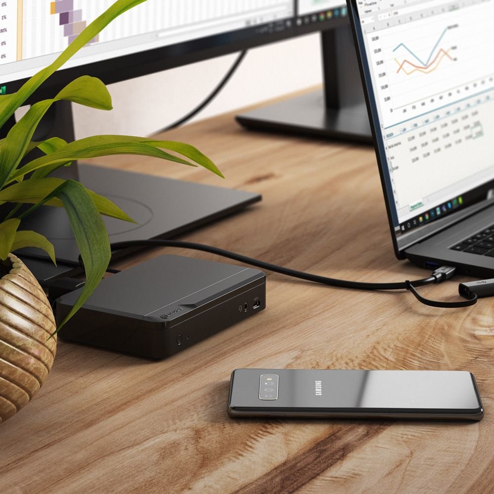Alogic Duthdpr Hub De Interfaz Usb 3.2 Gen 1 [3.1 Gen 1] Type-C 5000 Mbit/S Negro