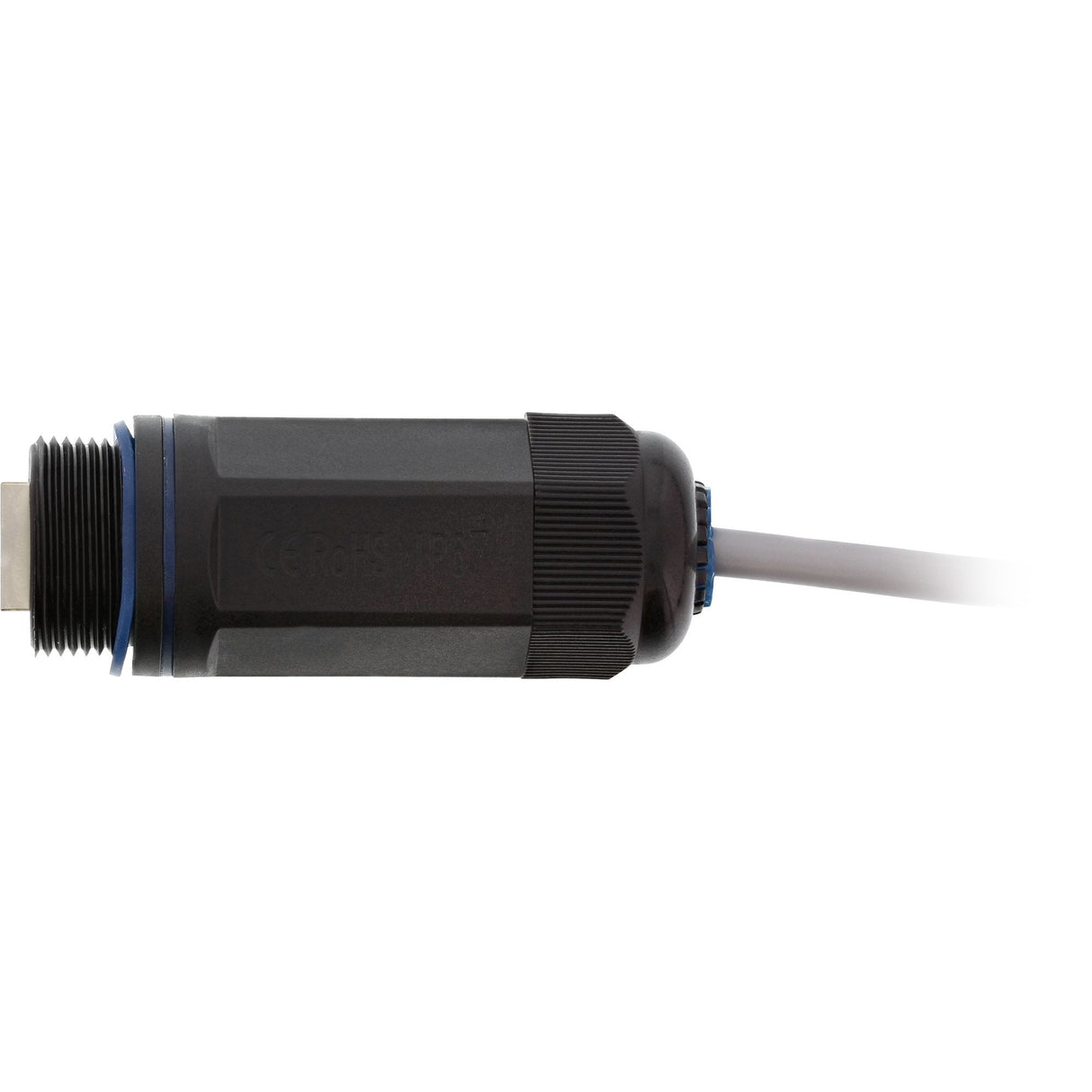 Acoplamiento Inline Cat.6, Resistente Al Agua Ip67, 2x Rj45 F/F, 1:1
