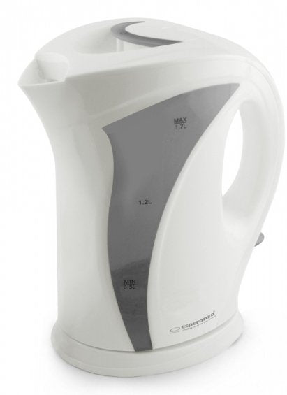 EAN 5901299932377 - Esperanza EKK018E tetera eléctrica 1,7 L 2200 W Gris, Blanco imagen 1