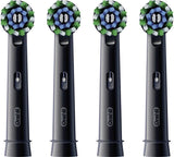 Oral-B Aufsteckbürsten Schwarz Pro Crossaction 4er