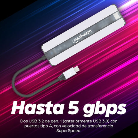 EAN 0766623153928 - Manhattan 153928 base para portátil y replicador de puertos Alámbrico USB 3.2 Gen 1 (3.1 Gen 1) Type-C Ne imagen 12