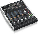 Behringer 802s - 8-Mezclador Interfaz Usb Para Podcasts, Streaming Y Grabaciones Domésticas