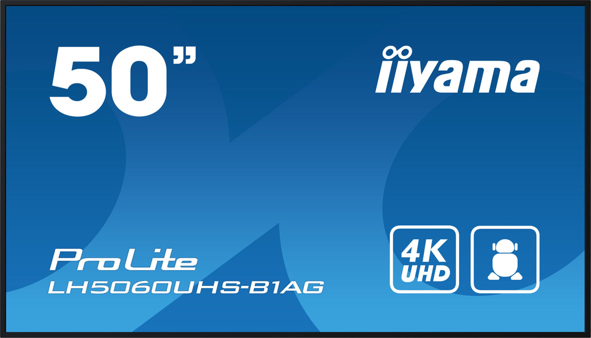 Monitor Public 50 Iiyama Lh5060uhs-B1ag Uhd