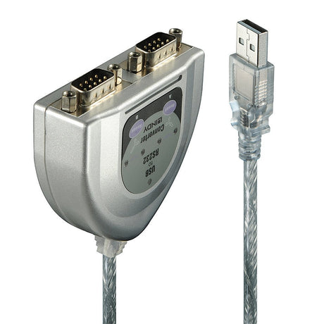 EAN 4002888428897 - Lindy 42889 cable de serie Plata 0,6 m USB tipo A DB-9 imagen 1